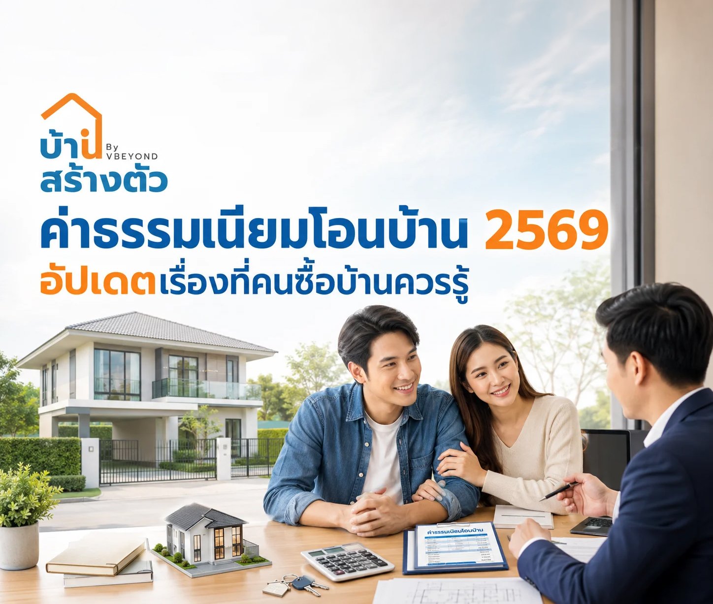 ค่าธรรมเนียมโอนบ้าน 2569 อัปเดตเรื่องที่คนซื้อบ้านควรรู้ก่อนวันโอน