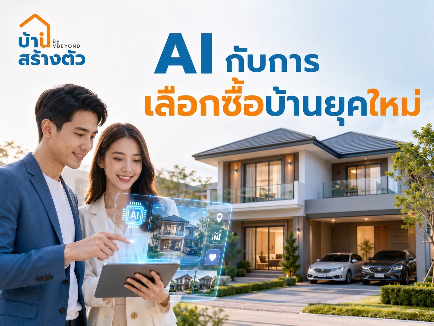 AI กับการเลือกซื้อบ้านยุคใหม่ ตัวช่วยหาบ้านให้ฉลาดขึ้น แต่ยังต้องตัดสินใจด้วยข้อมูลจริง