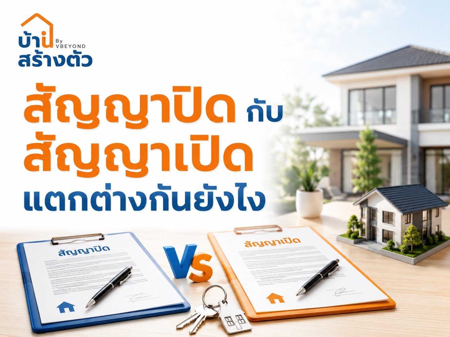 สัญญาปิด กับ สัญญาเปิด แตกต่างกันยังไง? ก่อนจ้างผู้รับเหมาต้องรู้