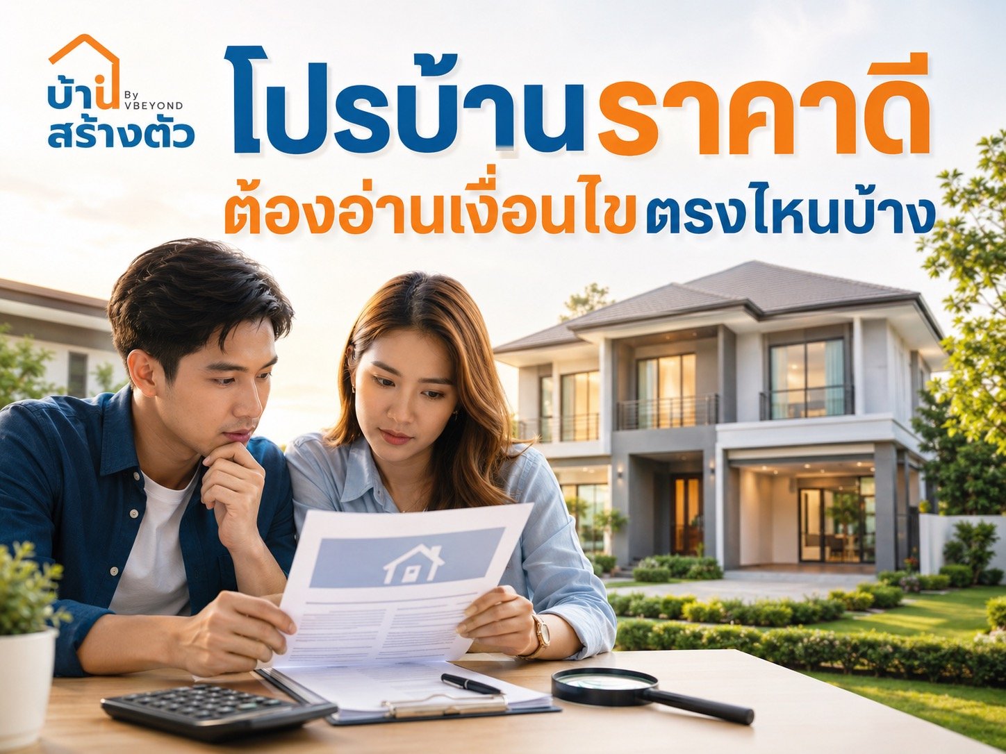 โปรบ้านราคาดี ต้องอ่านเงื่อนไขตรงไหนบ้าง? เช็กให้ครบก่อนจอง